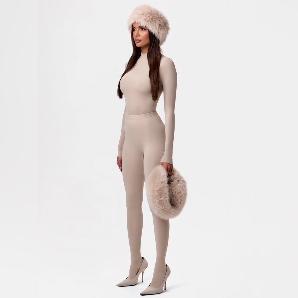 Naked Wardrobe Faux Fur Plush Headband - Picture 10 of 17